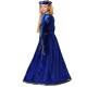 Fantasia Vestido Princesa Medieval Renascentista Luxo Infantil