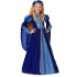 Fantasia Vestido Princesa Medieval Renascentista Luxo Infantil