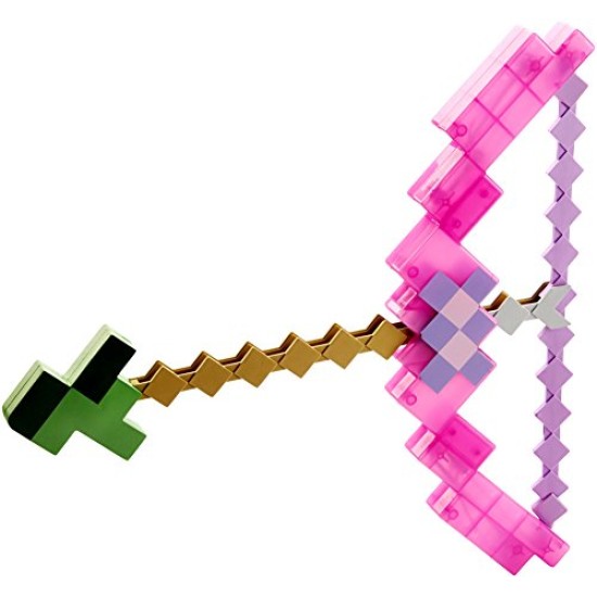 Mattel Minecraft Arco e Flecha Rosa