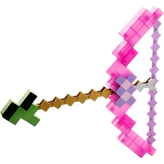 Mattel Minecraft Arco e Flecha Rosa