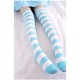 Meia Calça Listrada Lilás Infantil