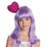 Peruca Katy Perry Infantil Lilás