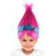 Peruca Princesa Poppy Luxo Infantil
