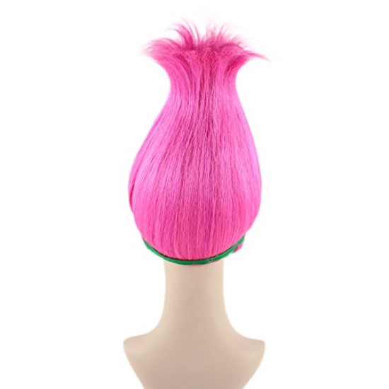 Peruca Princesa Poppy Luxo Infantil