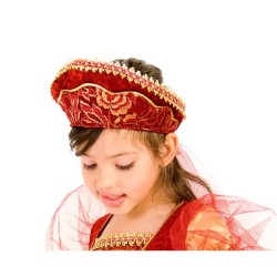 Tiara Infantil Princesa Medieval Luxo