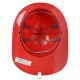 Chapéu Bombeiro Luxo Infantil Vermelho