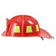Chapéu Bombeiro Luxo Infantil Vermelho