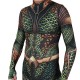 Fantasia Aquaman Luxo Adulto Spandex