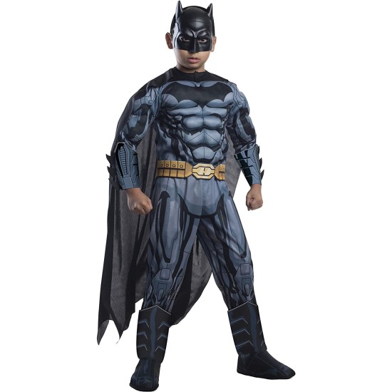 Fantasia Batman Super Herói DC Músculos Infantil