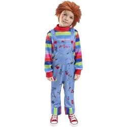 Fantasia Boneco Assassino Chucky Infantil Clássico