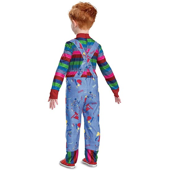 Fantasia Boneco Assassino Chucky Infantil Luxo