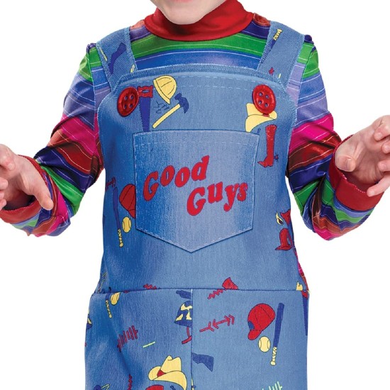 Fantasia Boneco Assassino Chucky Infantil Luxo