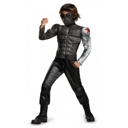 Fantasia Bucky Capitão América O Soldado do Inverno Infantil
