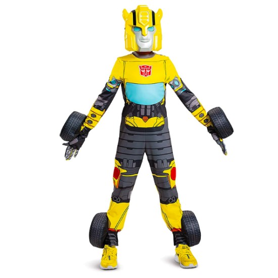 Fantasia Bumblebee Transformers Elite Infantil Carro