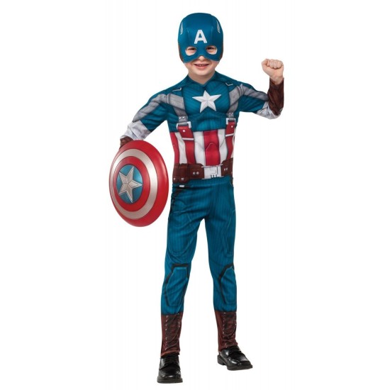 Fantasia Capitão América O Soldado do Inverno Retro
