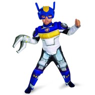 Fantasia Chase Rescue Bot Transformers infantil   