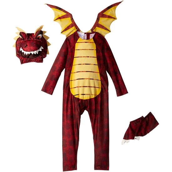 Fantasia Dinossauro Dragão Luxo