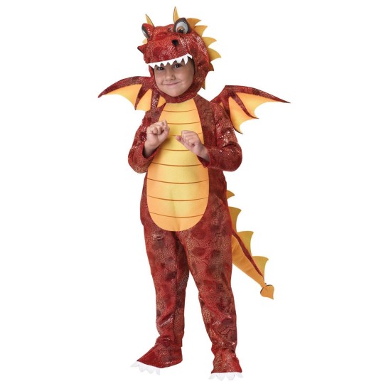 Fantasia Dinossauro Dragão Luxo