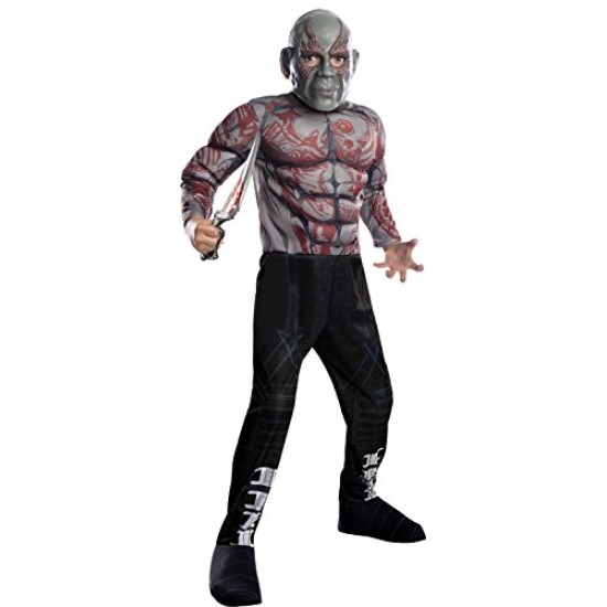 Fantasia Drax Guardiões da Galáxia 2 Infantil Luxo