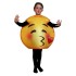 Fantasia Emoji Beijinho Infantil Luxo