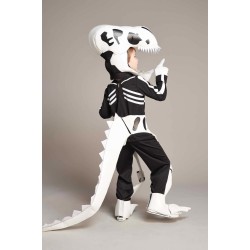Fantasia Esqueleto de Dinossauro Infantil 
