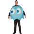Fantasia Fantasma Azul PacMan Luxo Adulto