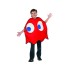 Fantasia Fantasma Vermelha PacMan Luxo Infantil