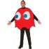 Fantasia Fantasma Vermelho PacMan Luxo Adulto