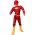 Fantasia Flash Super Herói DC Músculos Infantil