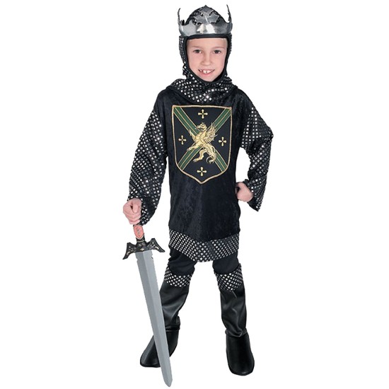 Fantasia Guerreiros do Rei Luxo Infantil