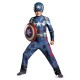 Fantasia Infantil Capitão América Luxo Os Vingadores