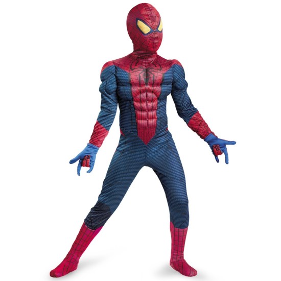 Fantasia Infantil Homem Aranha com Músculos