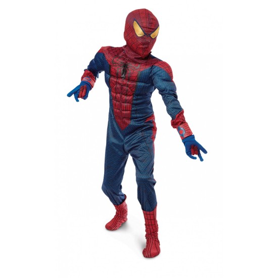 Fantasia Infantil Homem Aranha com Músculos