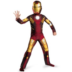 Fantasia Infantil Homem de Ferro Iron Man Os Vingadores