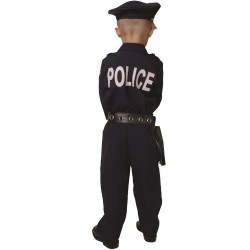 Fantasia Infantil Policial Luxo