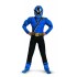 Fantasia Infantil Power Rangers Ranger Azul Samurai