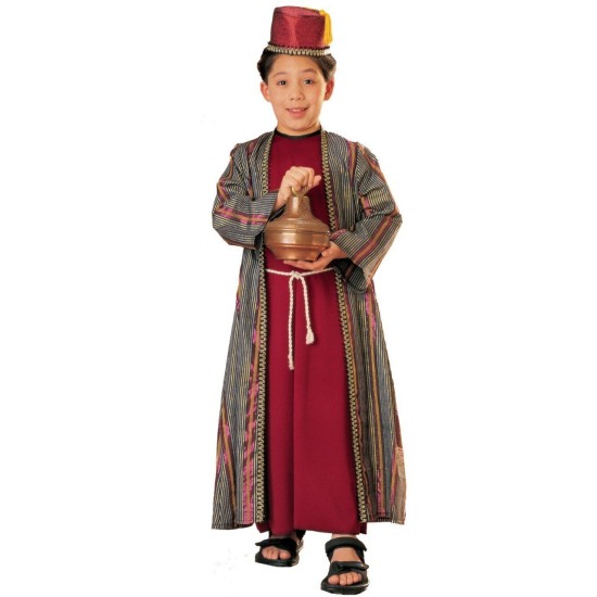 Fantasia Infantil Rei Mago Baltazar Luxo