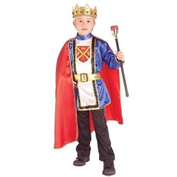 Fantasia Infantil Rei Super Luxo
