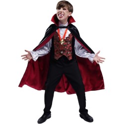 Fantasia Infantil Vampiro Gótico Elite