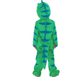 Fantasia Jacaré Infantil  Bebê Luxo Verde Azul