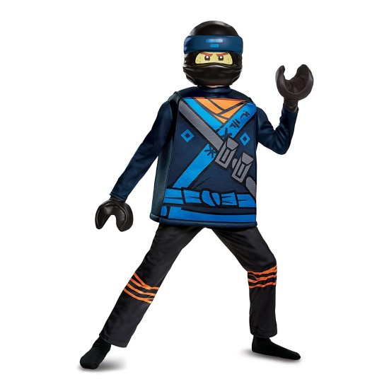 Fantasia Jay Ninjago Lego Infantil Filme