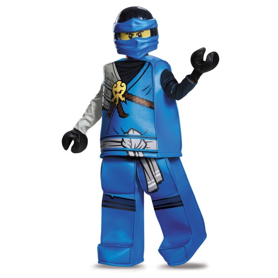Fantasia Jay Ninjago Lego Luxo Infantil Filme