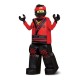 Fantasia Kai Ninjago Lego Luxo Infantil Filme