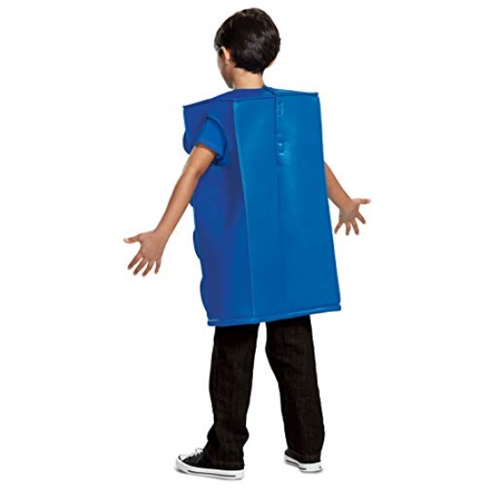 Fantasia Lego Azul Infantil