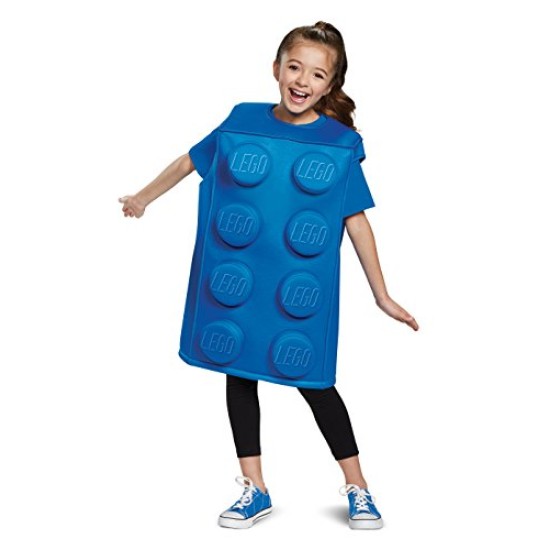 Fantasia Lego Azul Infantil