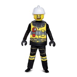 Fantasia Lego Bombeiro Clássico