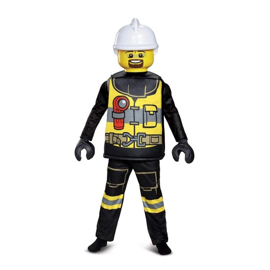 Fantasia Lego Bombeiro Clássico
