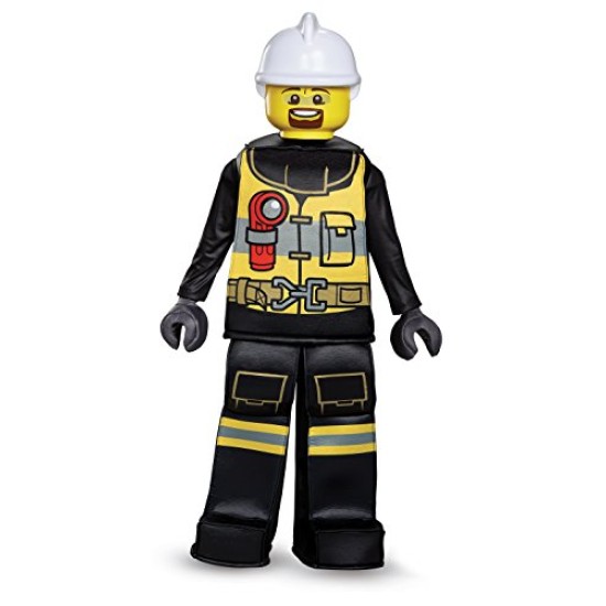 Fantasia Lego Bombeiro Luxo