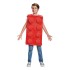 Fantasia Lego Vermelho Infantil