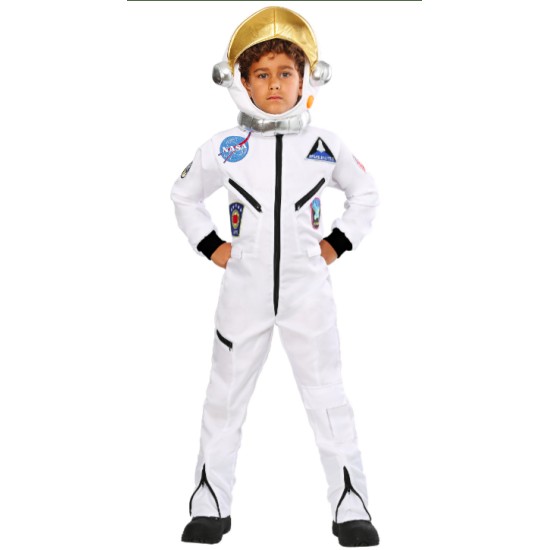 Fantasia Macacão Astronauta Infantil Luxo
